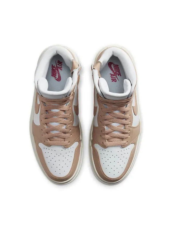 Кроссовки 1 elevate high 'vachetta tan' Air Jordan — изображение 4 из 4, бежевый