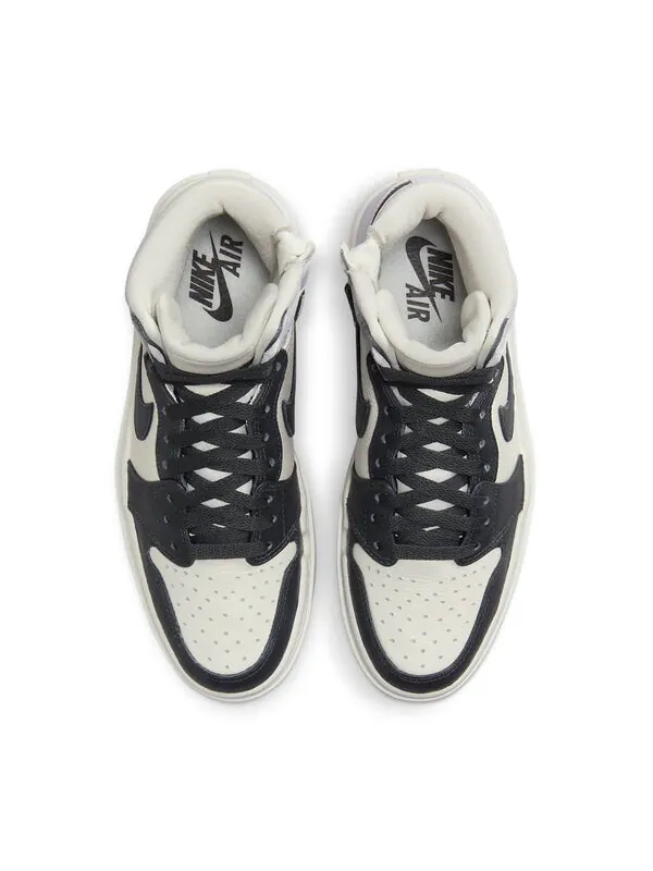 Кроссовки 1 elevate high 'black toe light lilac' Air Jordan — изображение 3 из 4, темный серый