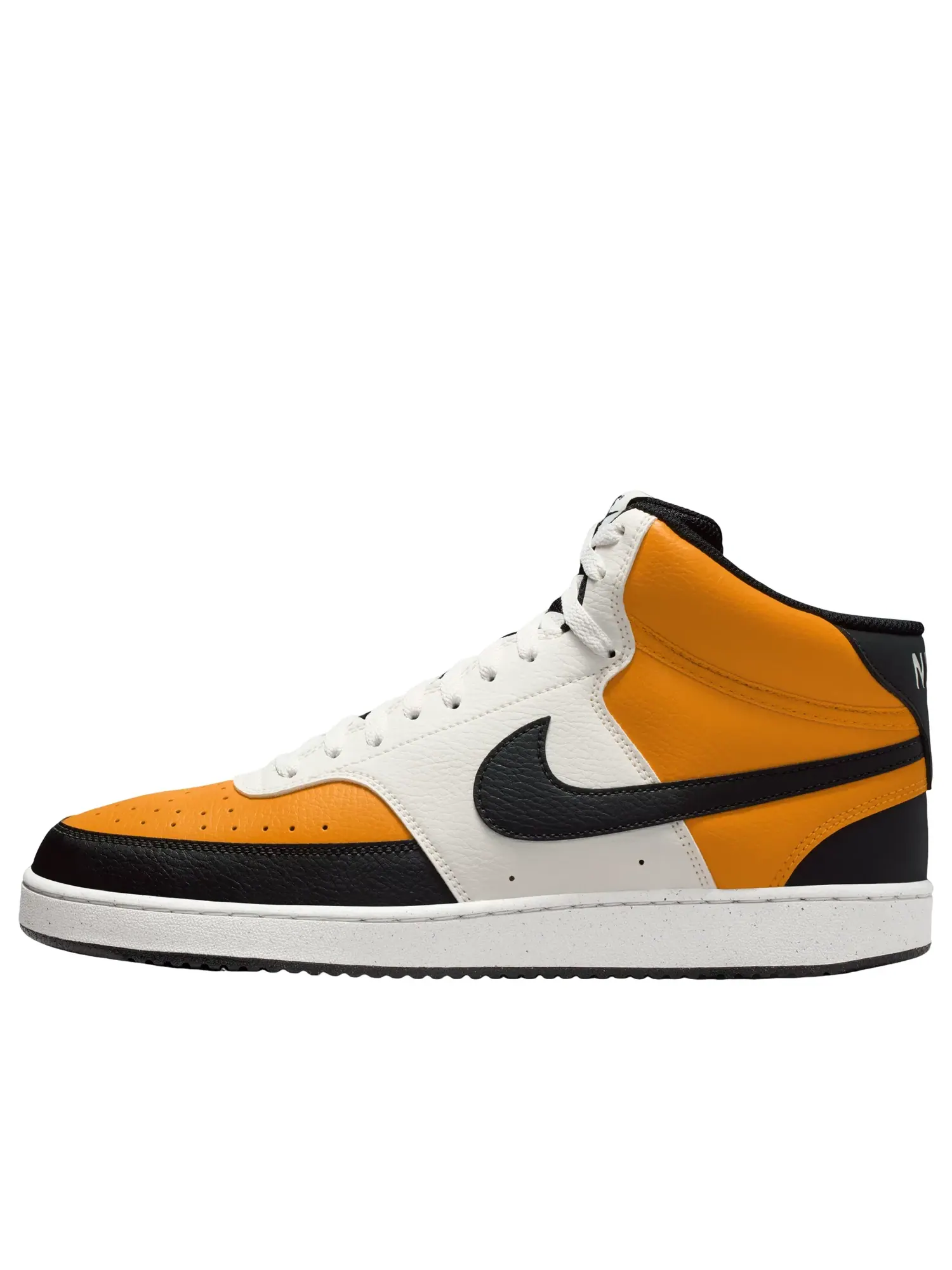 Мужские кроссовки с кожаным верхом Court Vision Gold Leaf Sail Nike — изображение 1 из 7, золото