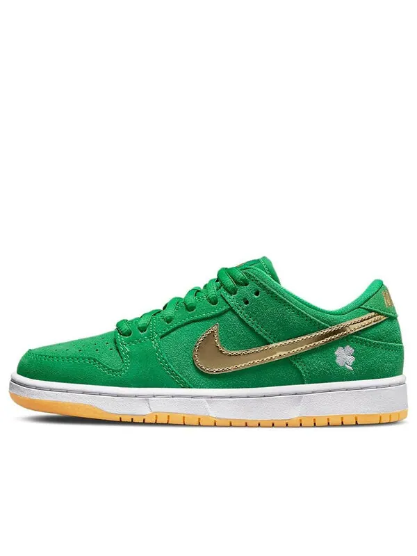 Кроссовки sb dunk low Nike — изображение 1 из 4, зеленый
