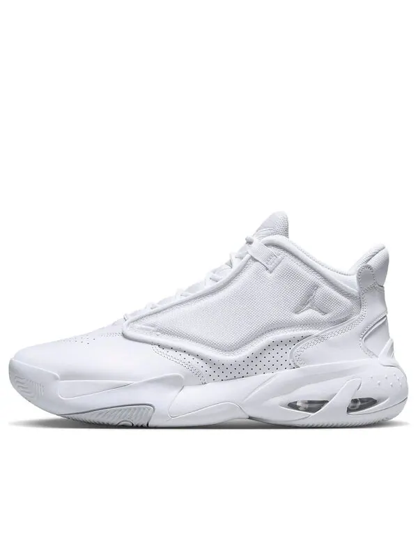 Кроссовки макс аура 4 Air Jordan — изображение 1 из 4, белый/платиновый