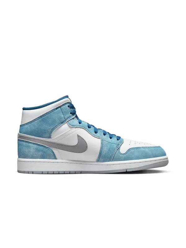 Кроссовки 1 средний размер Air Jordan — изображение 2 из 4, белый/синий