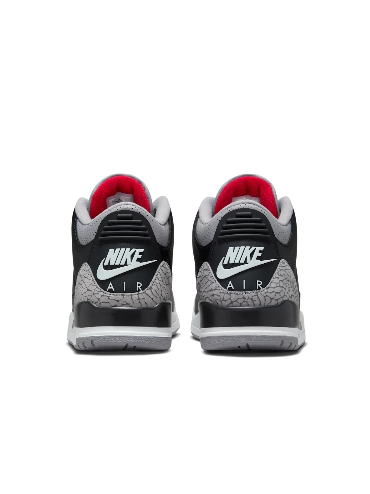 Кроссовки Nike Air Jordan 3 Retro 'Black Cement' — изображение 5 из 8, черный