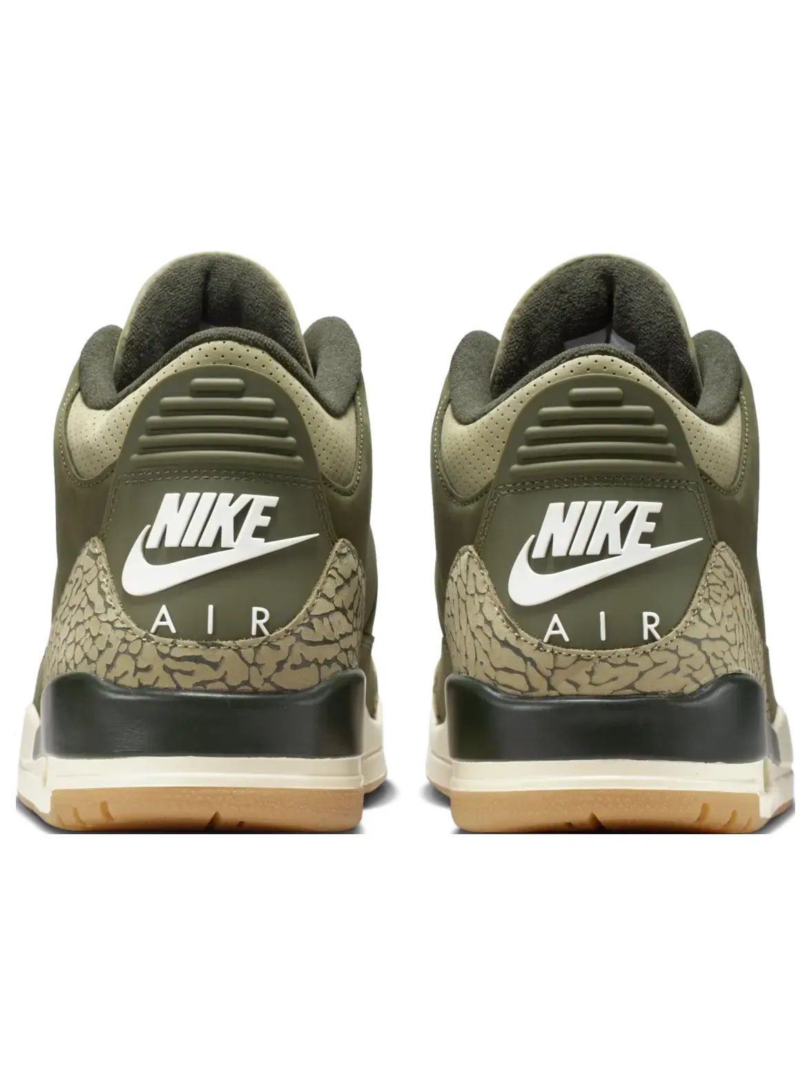 Кроссовки Air Jordan 3 'Family Affair' — изображение 4 из 6, оливковый зеленый