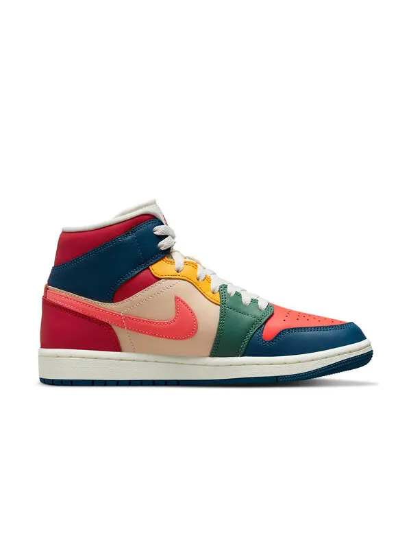 Кроссовки 1 mid se 'multi-color 2022' Air Jordan — изображение 2 из 4