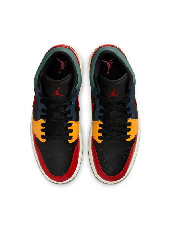 Кроссовки 1 low se 'black multi-color' Air Jordan — изображение 4 из 4