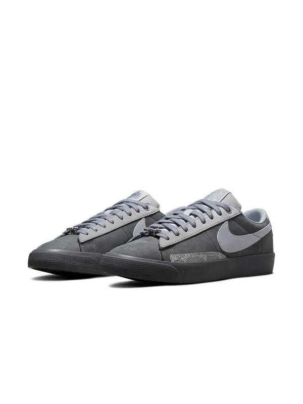 Кроссовки сорок процентов против прав x блейзер низкий sb Nike — изображение 3 из 4, серый