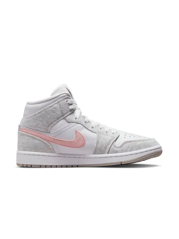 Кроссовки 1 mid se 'light iron ore' Air Jordan — изображение 2 из 4, светлый/-белый