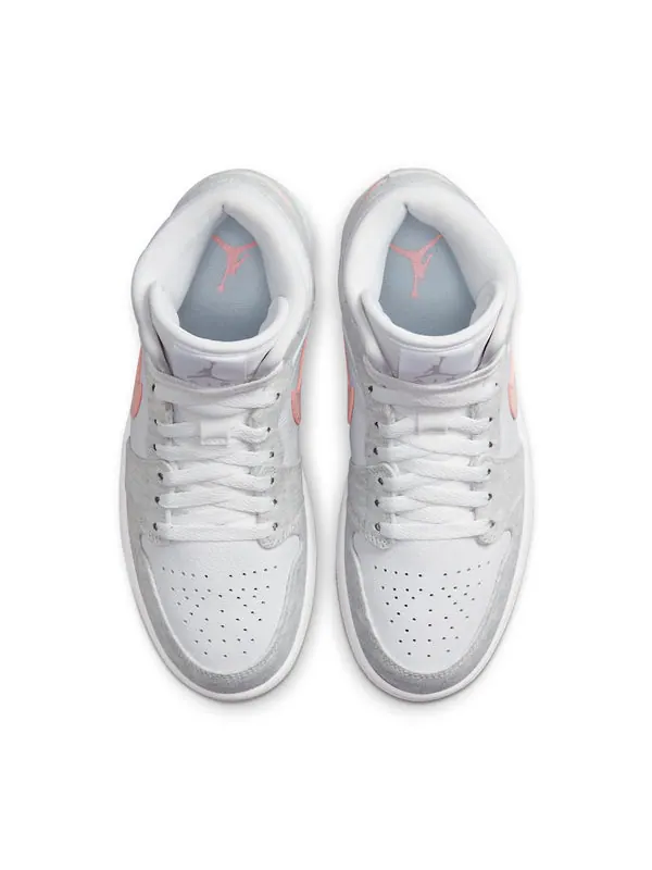 Кроссовки 1 mid se 'light iron ore' Air Jordan — изображение 4 из 4, светлый/-белый