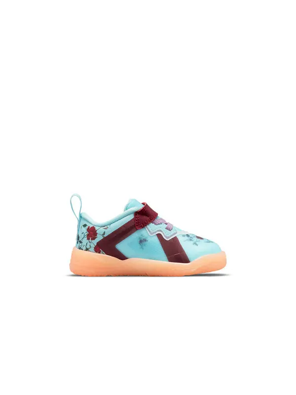 Кроссовки mimi plange x lebron 18 низкие Nike — изображение 2 из 4, синий/красный