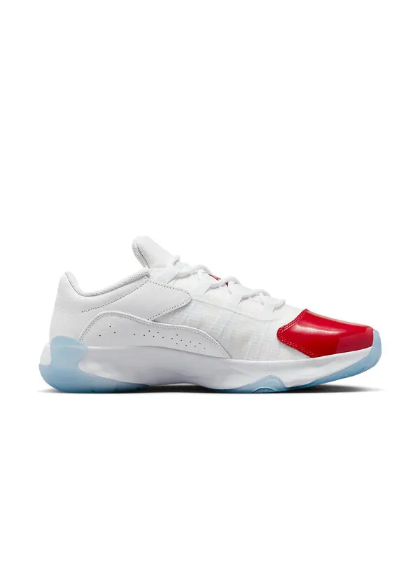 Кроссовки 11 cmft low 'white gym red' Air Jordan — изображение 2 из 4, белый/красный/черный