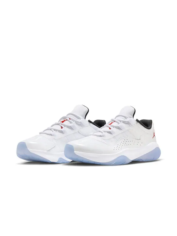 Кроссовки 11 см фут низкие Air Jordan — изображение 2 из 4, белый/красный-черный