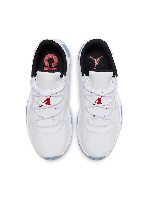 Кроссовки 11 см фут низкие Air Jordan — изображение 3 из 4, белый/красный-черный