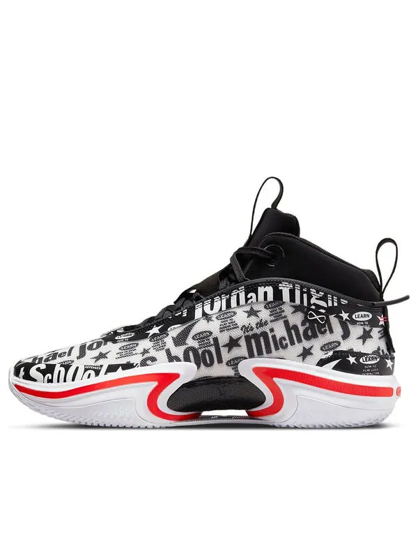 Кроссовки 36 пф Air Jordan — изображение 1 из 4, черный/белый/красный