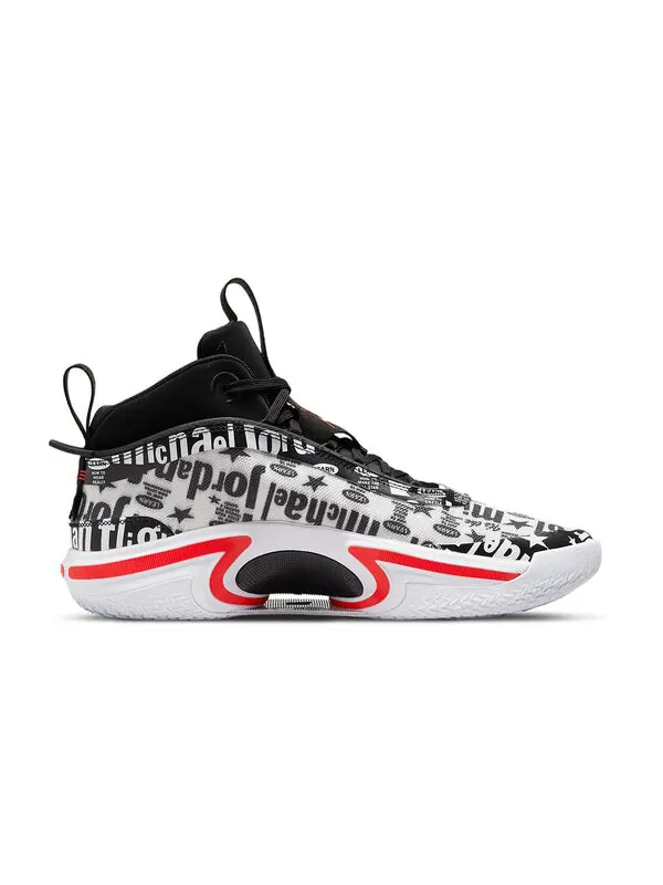 Кроссовки 36 пф Air Jordan — изображение 2 из 4, черный/белый/красный