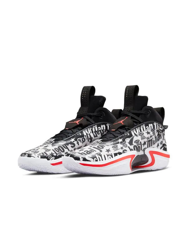 Кроссовки 36 пф Air Jordan — изображение 3 из 4, черный/белый/красный
