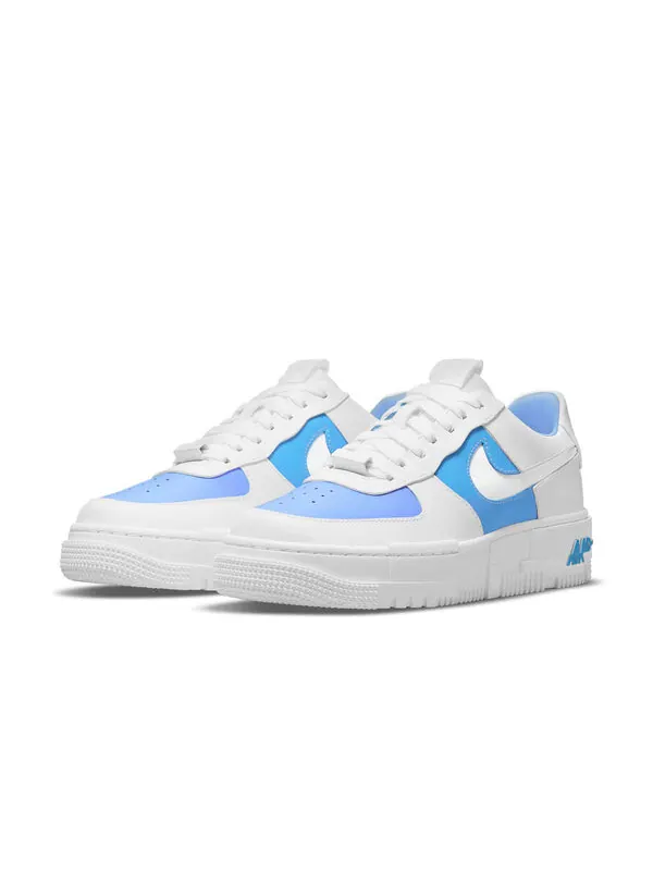 Кроссовки air force 1 низкие Nike — изображение 3 из 4, белый/синий