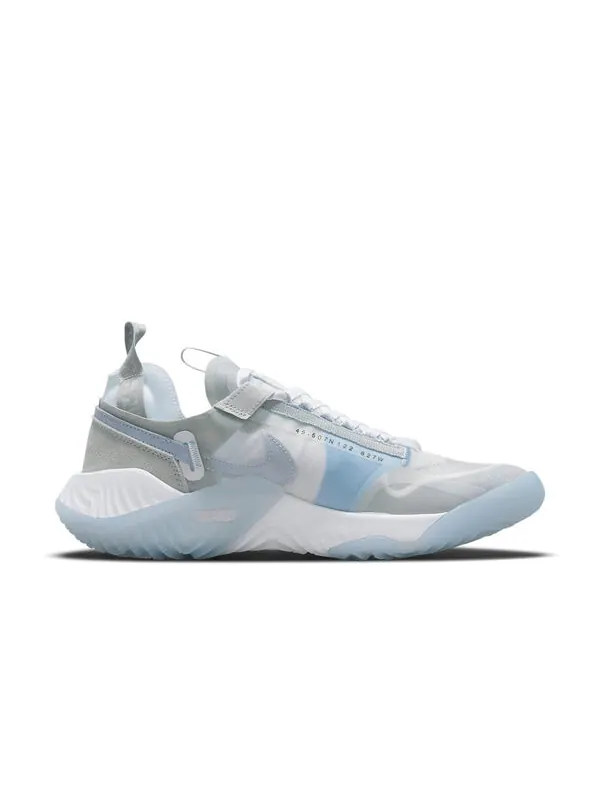 Кроссовки дельта брызнуть Air Jordan — изображение 2 из 4, серый/-белый