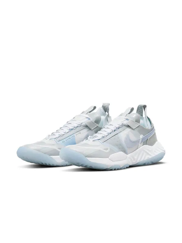 Кроссовки дельта брызнуть Air Jordan — изображение 3 из 4, серый/-белый