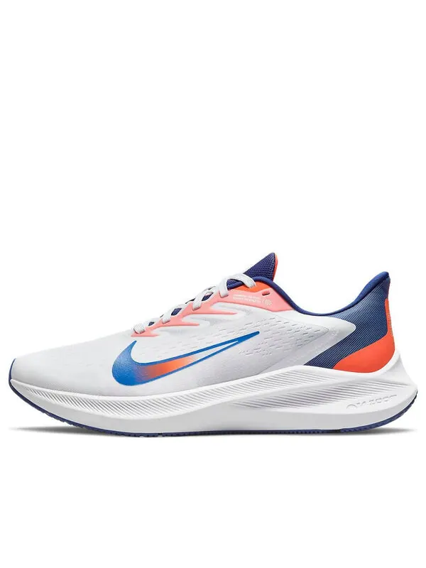 Кроссовки zoom winflo 7 Nike — изображение 1 из 4, белый/красный/синий