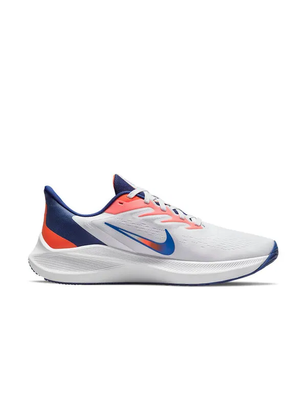 Кроссовки zoom winflo 7 Nike — изображение 2 из 4, белый/красный/синий