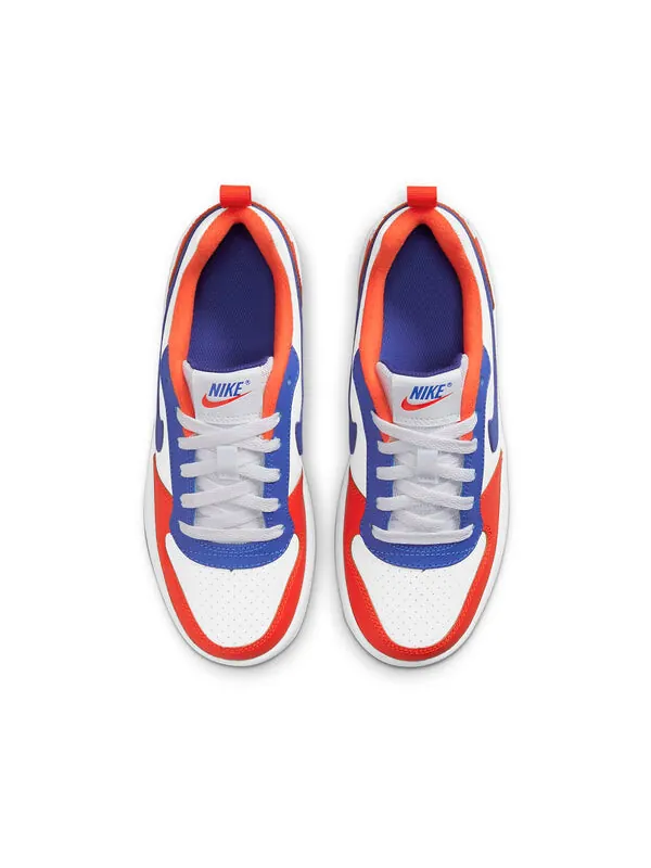 Кроссовки Court Borough Low Nike — изображение 4 из 4, белый/синий/оранжевый