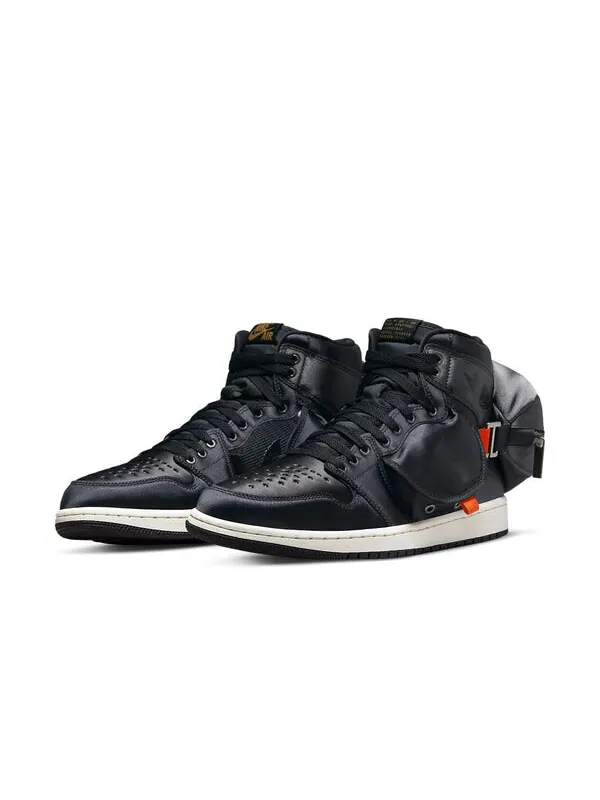 Кроссовки 1 ретро высокие og утилитарные Air Jordan — изображение 3 из 4, черный/--черный