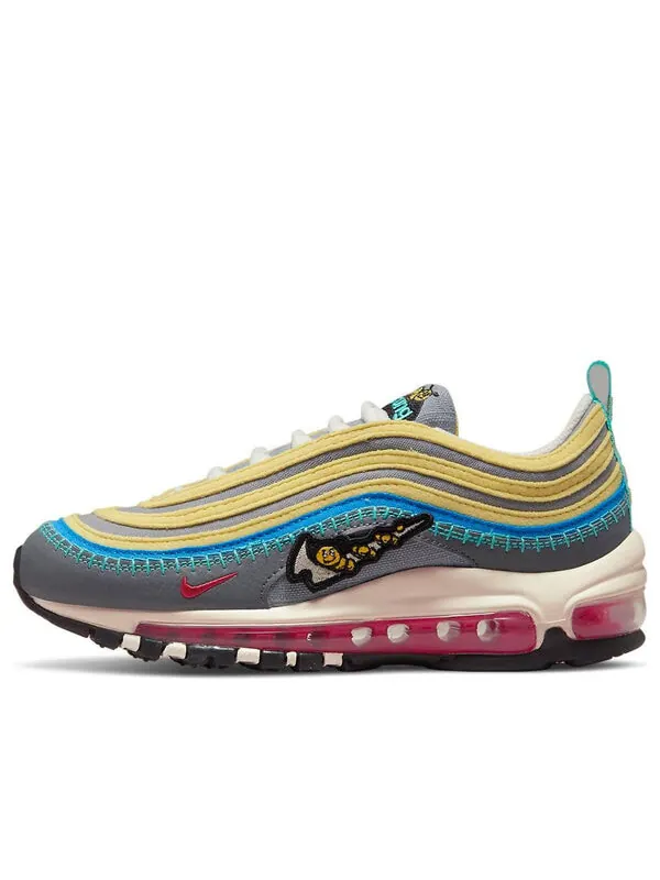 Кроссовки air max 97 Nike — изображение 1 из 4, серый/желтый/красный