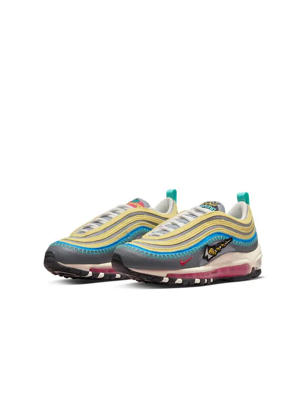 Кроссовки air max 97 Nike — изображение 3 из 4, серый/желтый/красный