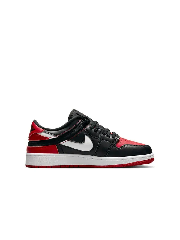 Кроссовки 1 с низким подъемом Air Jordan — изображение 2 из 4, черный/красный-белый
