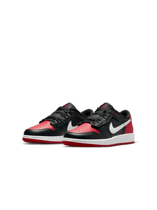 Кроссовки 1 с низким подъемом Air Jordan — изображение 3 из 4, черный/красный-белый
