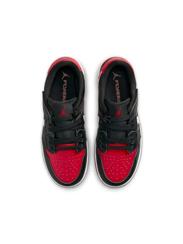 Кроссовки 1 с низким подъемом Air Jordan — изображение 4 из 4, черный/красный-белый