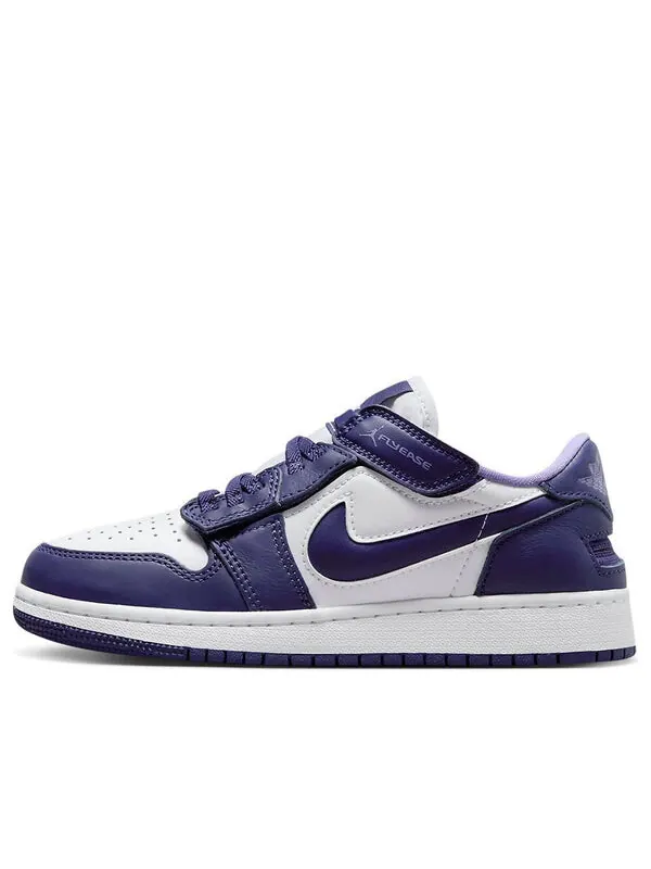 Кроссовки 1 низкие Air Jordan — изображение 1 из 4, фиолетовый белый