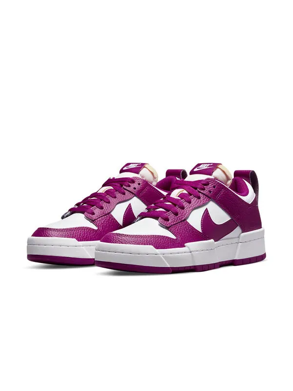 Кроссовки dunk destroy low Nike — изображение 3 из 4, фиолетовый/белый