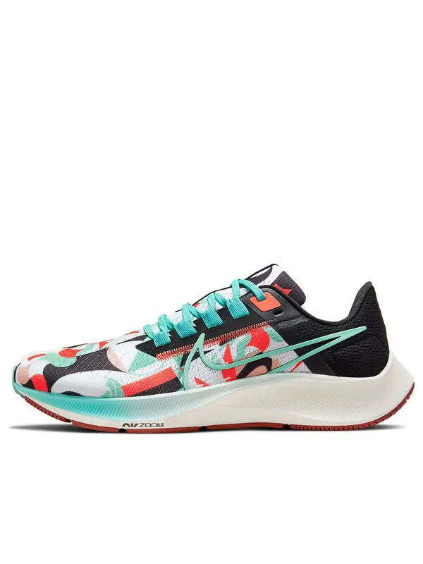 Кроссовки air zoom pegasus 38 Nike — изображение 1 из 4, белый/зеленый/черный