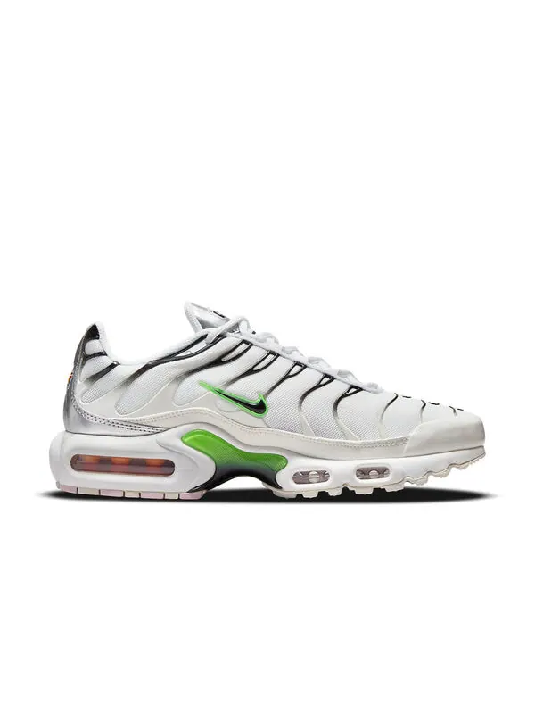 Кроссовки air max plus Nike — изображение 2 из 4, белый/черный/зеленый