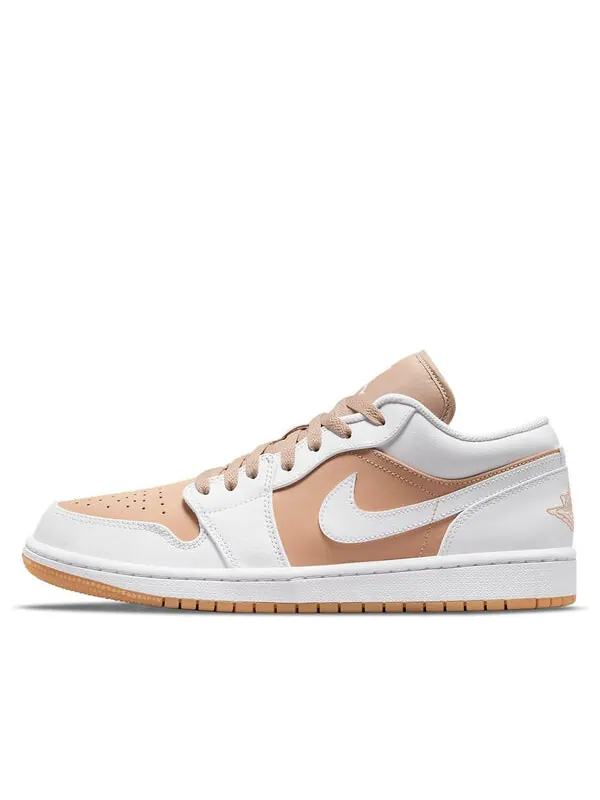 Кроссовки 1 низкие Air Jordan — изображение 1 из 4, коричневый/белый