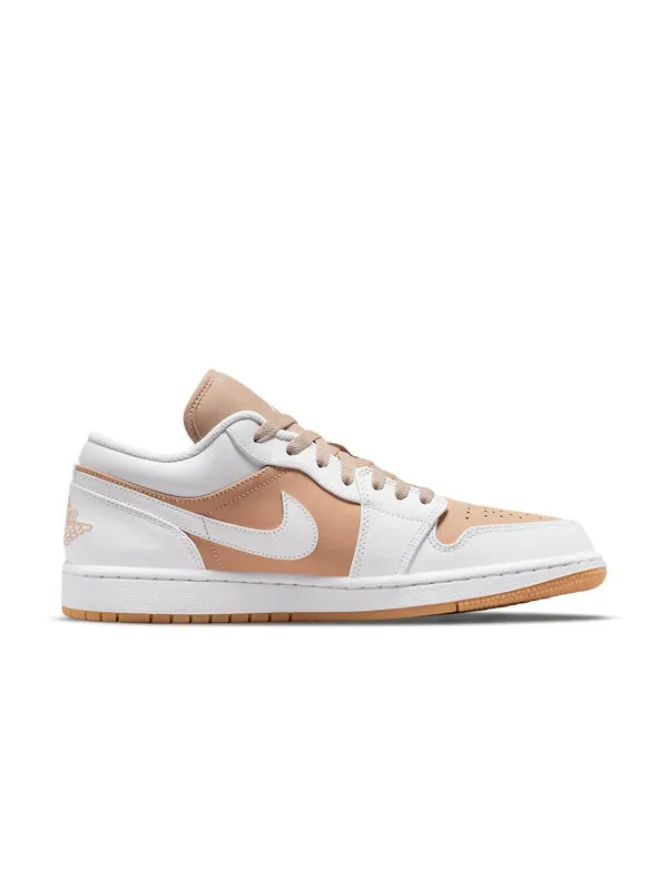 Кроссовки 1 низкие Air Jordan — изображение 2 из 4, коричневый/белый