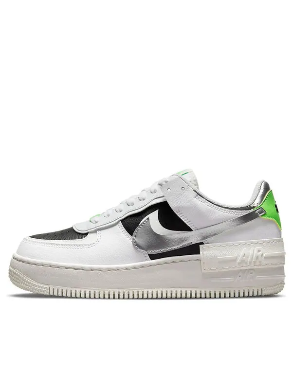 Кроссовки air force 1 shadow Nike — изображение 1 из 4, черный/белый/серебристый