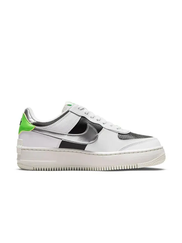 Кроссовки air force 1 shadow Nike — изображение 2 из 4, черный/белый/серебристый