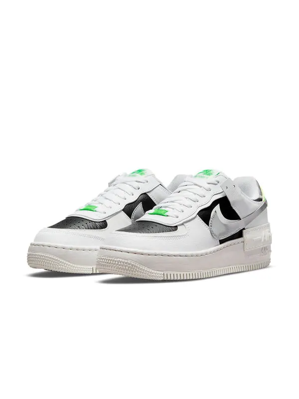 Кроссовки air force 1 shadow Nike — изображение 3 из 4, черный/белый/серебристый