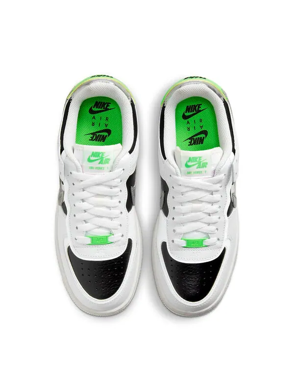 Кроссовки air force 1 shadow Nike — изображение 4 из 4, черный/белый/серебристый