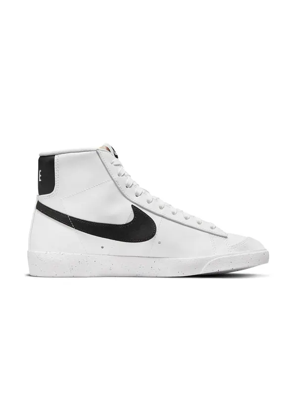 Кроссовки blazer mid white black' Nike — изображение 2 из 4, белый