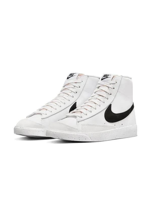 Кроссовки blazer mid white black' Nike — изображение 3 из 4, белый