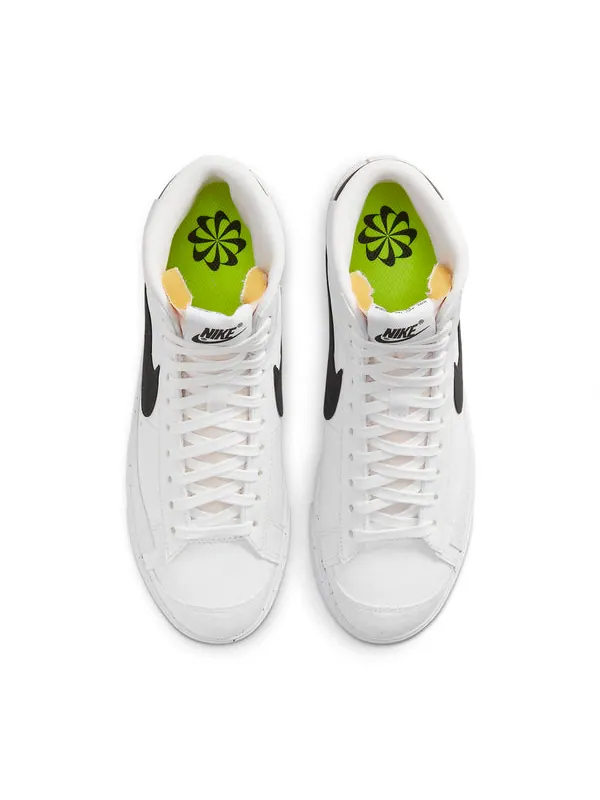 Кроссовки blazer mid white black' Nike — изображение 4 из 4, белый