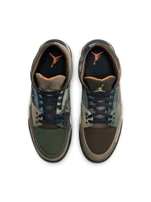 Кроссовки 3 retro 'patchwork' Air Jordan — изображение 4 из 4, темный/мульти