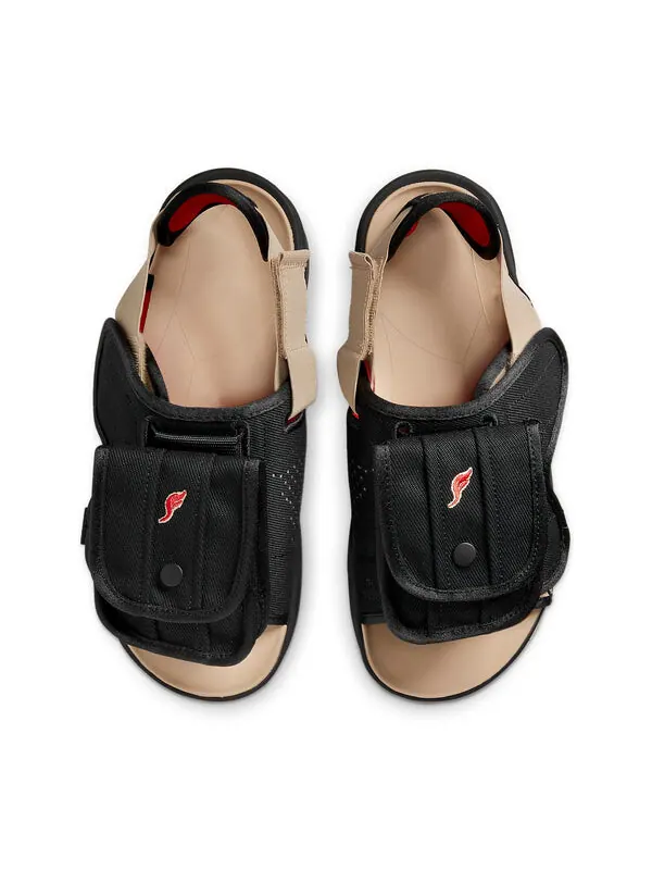 Тапочки solefly x ls slide 'everglades' Air Jordan — изображение 4 из 4, черный