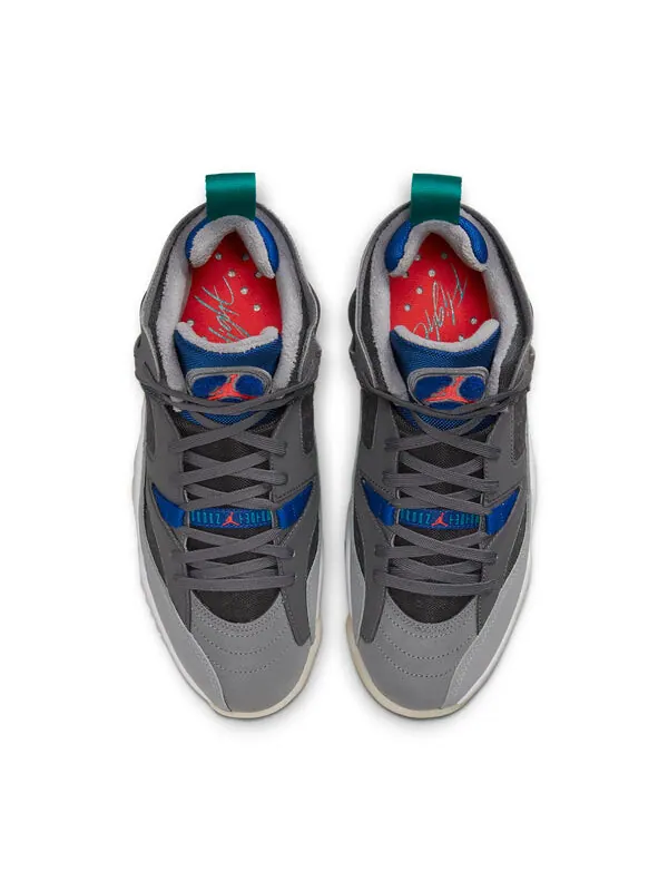 Кроссовки jumpman two trey Air Jordan — изображение 4 из 4, серый/синий