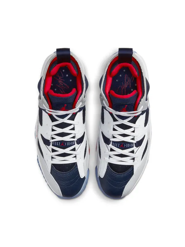 Кроссовки jumpman two trey Air Jordan — изображение 4 из 4, серый/синий