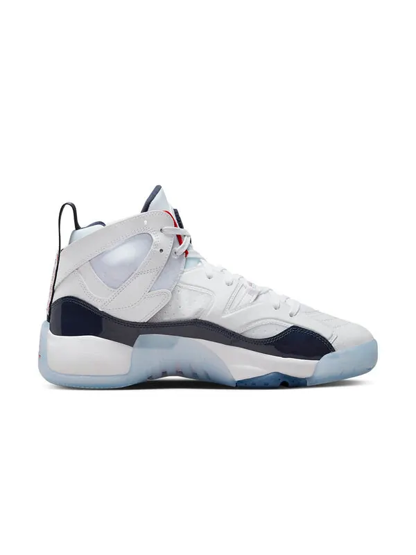 Кроссовки jumpman two trey Air Jordan — изображение 2 из 4, белый/синий